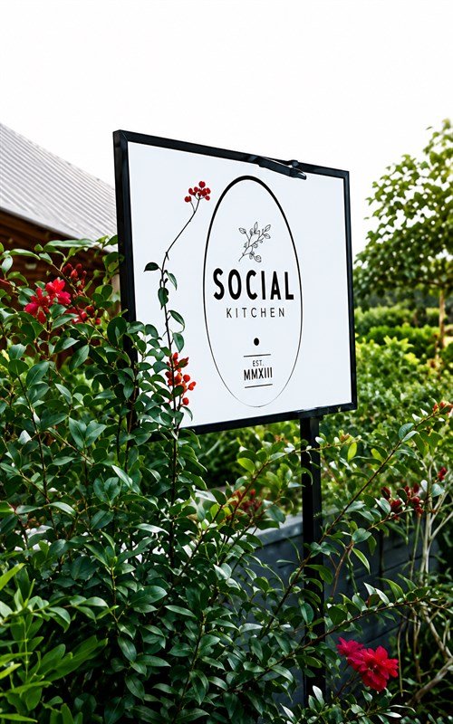 The Social Kitchen garden entrance